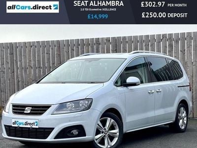 Silver Used 2018 Seat Alhambra Ecomotive MPV | £14,999 (Fair price)