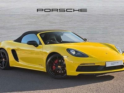 Yellow Used 2018 Porsche Boxster Cabriolet | £49,900 (Super price)