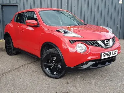 Used Nissan Juke Acenta 112 HP (82 kW) 2019 Red SUV