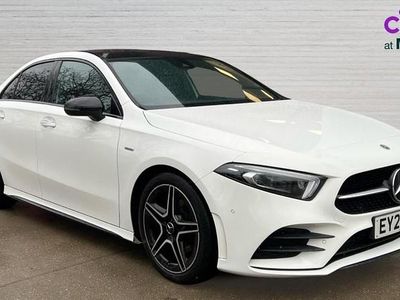White Used 2022 Mercedes A200 AMG Line Premium Plus Sedan | £23,290 (Fair price)