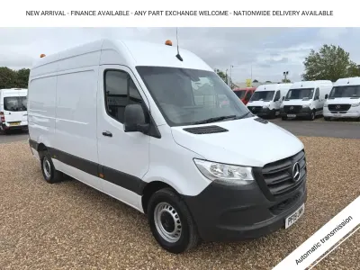Used Mercedes Sprinter 163 HP (119 kW) 2019 White Van