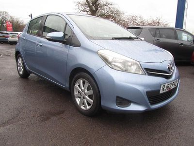 Blue Used 2013 Toyota Yaris Multidrive S Hatchback | £8,995 (Fair price)