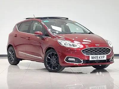 Used Ford Fiesta Vignale 125 HP (91 kW) 2019 Red Hatchback