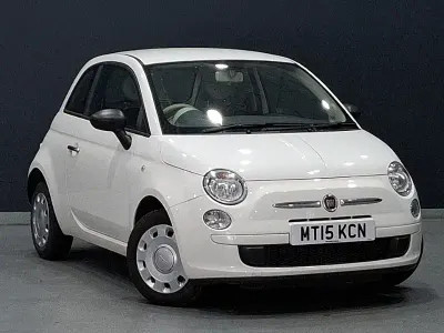 Used Fiat 500 Pop 69 HP (50 kW) 2015 White Hatchback