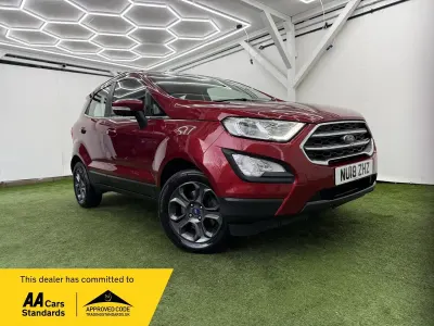 Usado Ford Ecosport Zetec 125 HP (91 kW) 2018 Vermelho SUV
