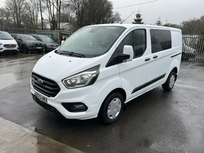 Used Ford Transit Custom Trend 130 HP (95 kW) 2022 White Van