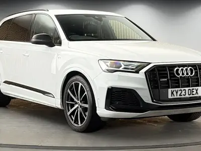 Usado Audi Q7 Black Edition 340 HP (250 kW) 2023 Branco SUV