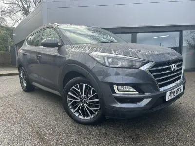 Usado Hyundai Tucson Premium 2019 Gris SUV