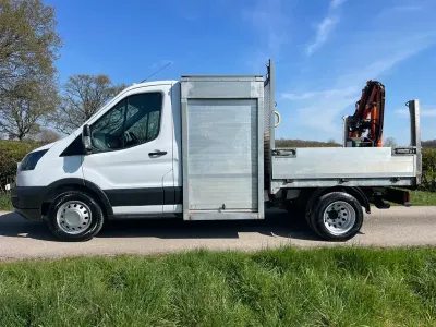 Used Ford Transit 130 HP (95 kW) 2018 White Van