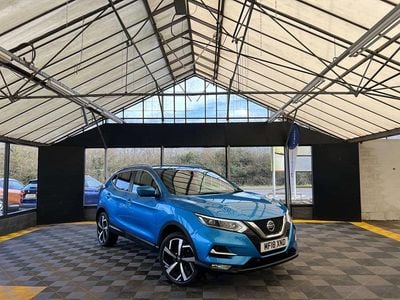 Used Nissan Qashqai Tekna 130 HP (95 kW) 2018 Blue SUV