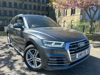 Used Audi Q5 S-Line 190 HP (139 kW) 2018 Grey SUV