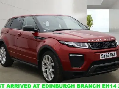 Used Land Rover Range Rover evoque HSE Dynamic 179 HP (131 kW) 2018 Red SUV