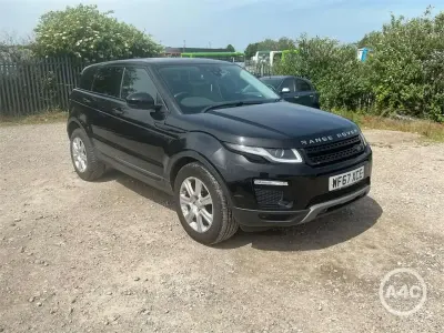 Used Land Rover Range Rover evoque SE 2017 Black SUV