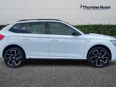 Used Skoda Kamiq Monte Carlo 150 HP (110 kW) 2023 White SUV