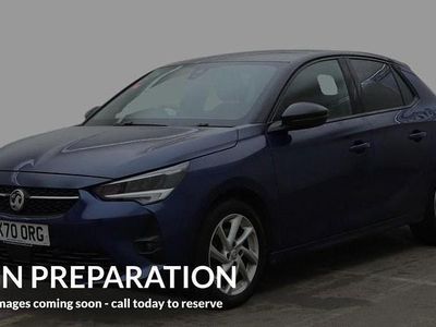 Used Vauxhall Corsa SRi 100 HP (73 kW) 2020 Blue Hatchback