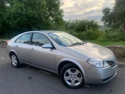 Used Nissan Primera S 116 HP (85 kW) 2005 Silver Hatchback