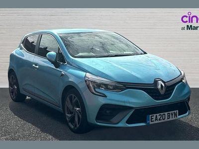 Used Renault Clio V RS Line 128 HP (94 kW) 2020 Blue Hatchback