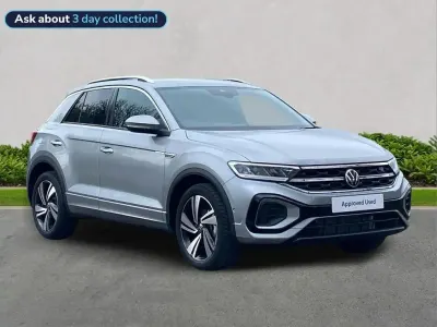 New VW T-Roc Cabriolet R-line 150 HP (110 kW) 2026 Silver SUV
