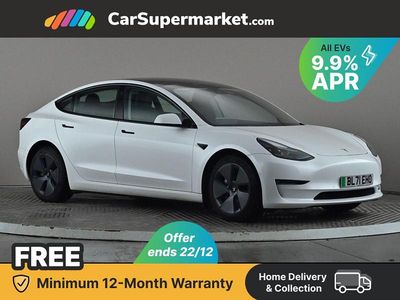 White Used 2021 Tesla Model 3 Long Range AWD Sedan | £20,897 (Fair price)
