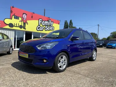 Used Ford Ka Plus Zetec 2016 Blue Hatchback