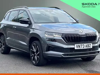 Used Skoda Karoq SportLine 150 HP (110 kW) 2023 Grey SUV