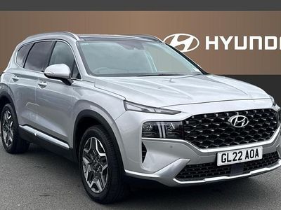 Silver Used 2022 Hyundai Santa Fe Ultimate SUV | £27,458 (Fair price)