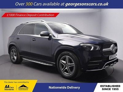 Used Mercedes GLE350 AMG line 362 HP (266 kW) 2022 Blue Estate