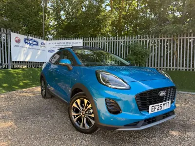 Used Ford Puma Titanium 125 HP (91 kW) 2025 Blue SUV