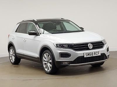 Used VW T-Roc SEL 150 HP (110 kW) 2018 Silver SUV