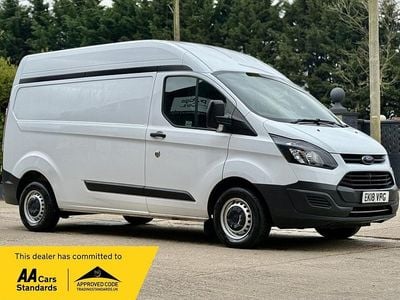 Used Ford Transit Custom 105 HP (77 kW) 2018 White Van