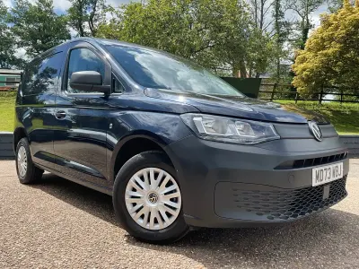 Used VW Caddy 75 HP (55 kW) 2023 Blue MPV