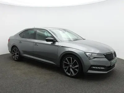 Used Skoda Superb SportlinePlus 160 HP (117 kW) 2023 Grey Hatchback