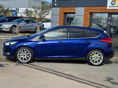 Used Ford Focus Titanium X 120 HP (88 kW) 2016 Blue Hatchback