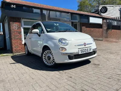 Usado Fiat 500 Lounge 69 HP (50 kW) 2013 Branco Citadino