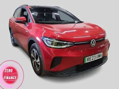 Used VW ID.4 Pure 125 kW (170 HP) 2023 Red SUV