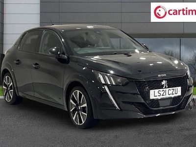 Black Used 2021 Peugeot e-208 GT Hatchback | £12,499 (Fair price)