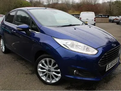 Used Ford Fiesta Titanium X 2015 Blue Hatchback