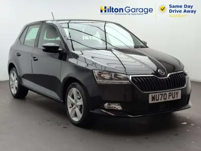 Used Skoda Fabia SE L 110 HP (80 kW) 2020 Black Hatchback