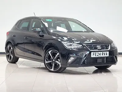 Used Seat Ibiza FR Sport 110 HP (80 kW) 2024 Black Hatchback
