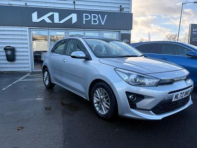 Silver Used 2022 Kia Rio Hatchback | £12,995 (Fair price)