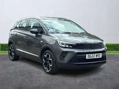 Used Vauxhall Crossland Ultimate 110 HP (80 kW) 2022 Grey SUV