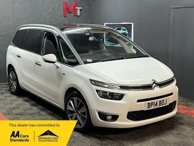 Gebraucht Citroën Grand C4 Picasso Exclusive 115 PS (84 kW) 2014 Weiß Van / Kleinbus