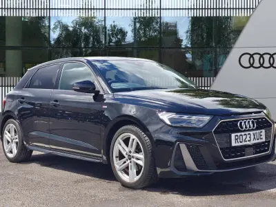 Used Audi A1 Sportback S-Line 2023 Black Hatchback