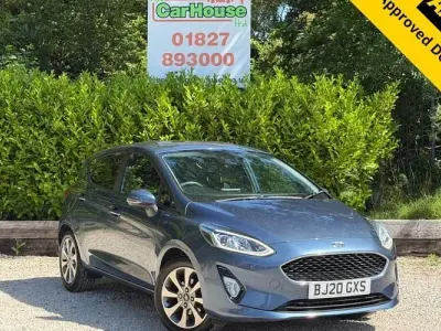 Used Ford Fiesta Trend 95 HP (69 kW) 2020 Blue Hatchback