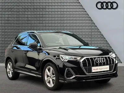 Used Audi Q3 S-Line 150 HP (110 kW) 2021 Black SUV