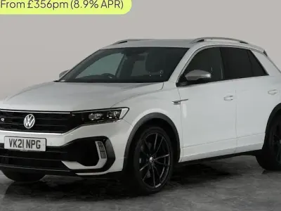 Used VW T-Roc R 300 HP (220 kW) 2021 White SUV