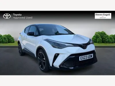 Used Toyota C-HR Sport 2023 White/black SUV