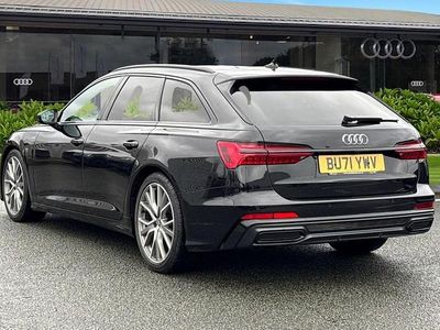 Used Audi A6 Black Edition 204 HP (150 kW) 2021 Black Estate