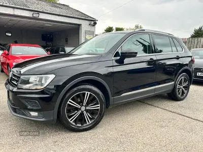Używany VW Tiguan SE 150 KM (110 kW) 2018 Czarny SUV