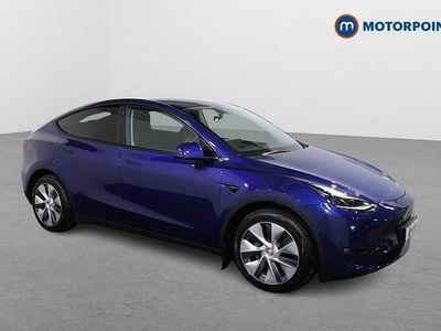 Used Tesla Model Y Long Range AWD 378 kW (514 HP) 2022 Blue SUV